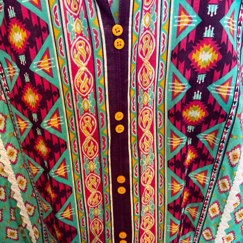 Women’s/Girls Lawn shirt By Satrangi - Picture 3 of 4